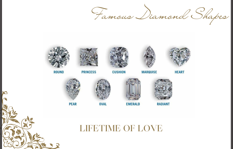 What Are The Famous Diamond Shapes For Engagement Rings?
