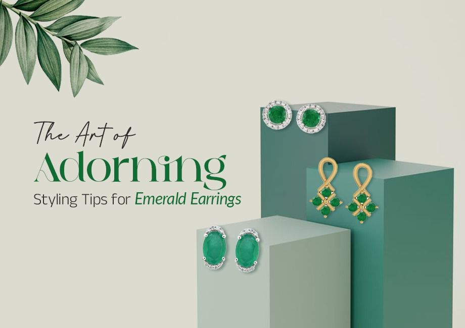 emerald earrings