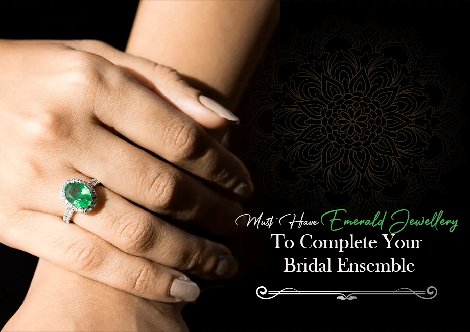 Emerald jewellery