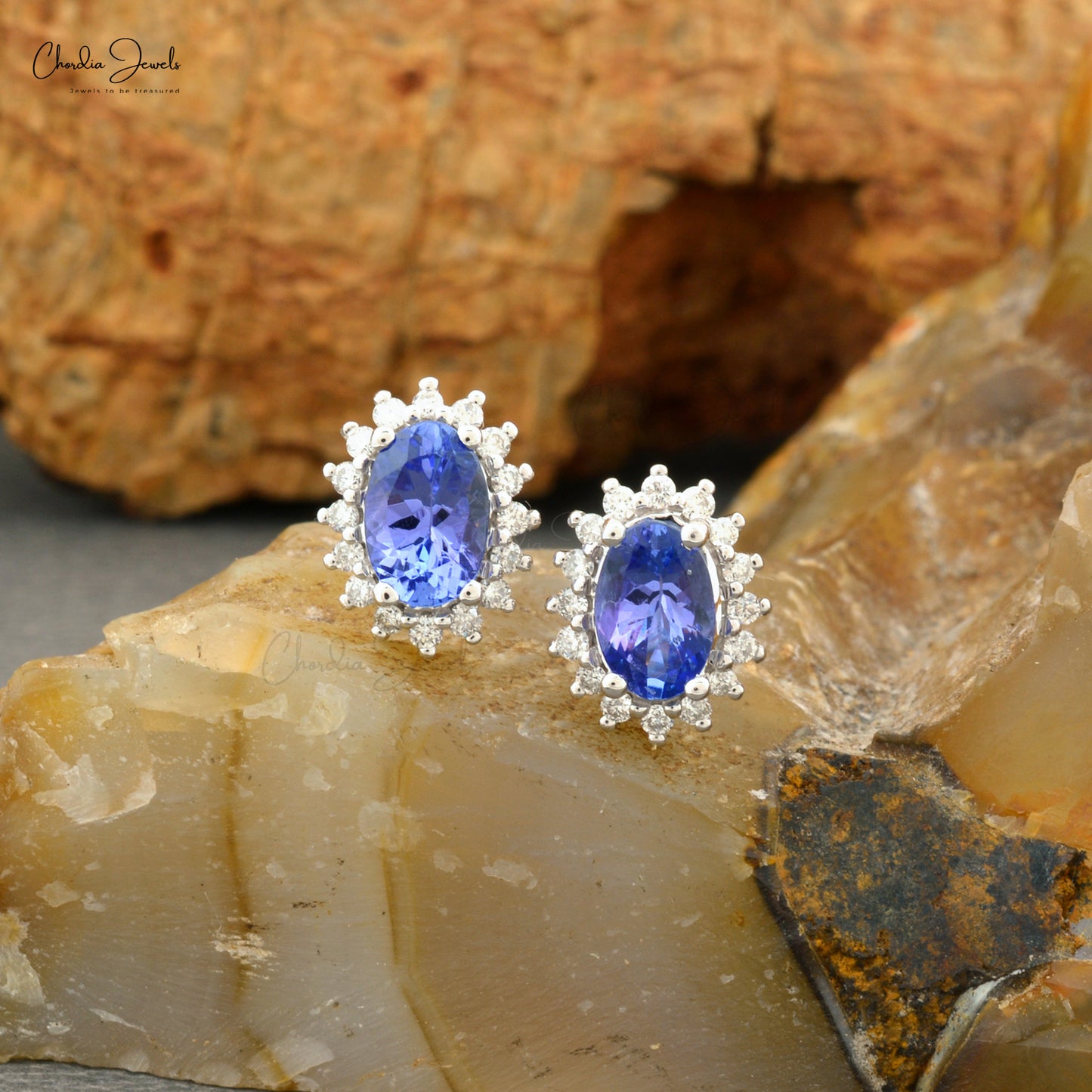 AAA Tanzanite Earrings