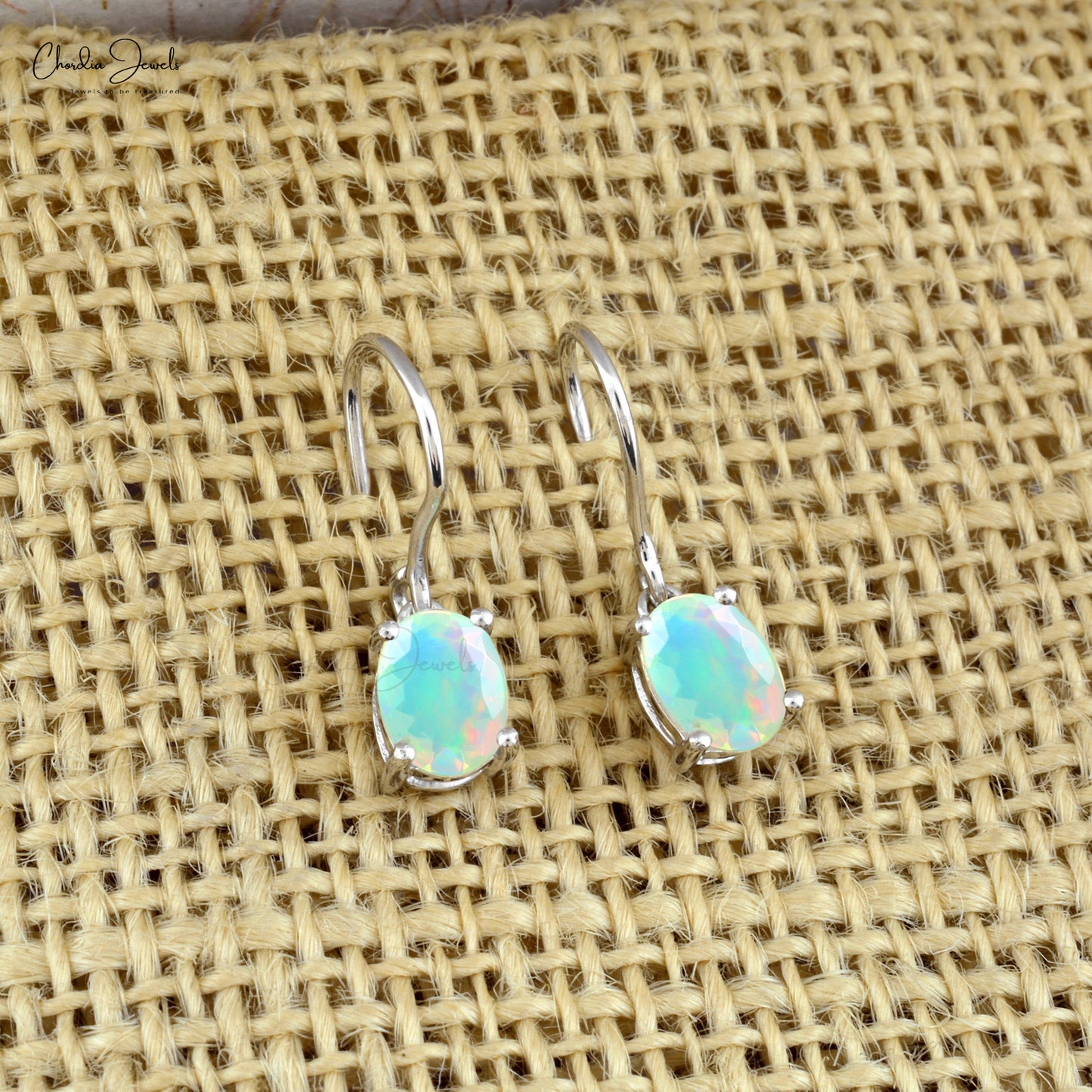 Opal Dangle Earrings