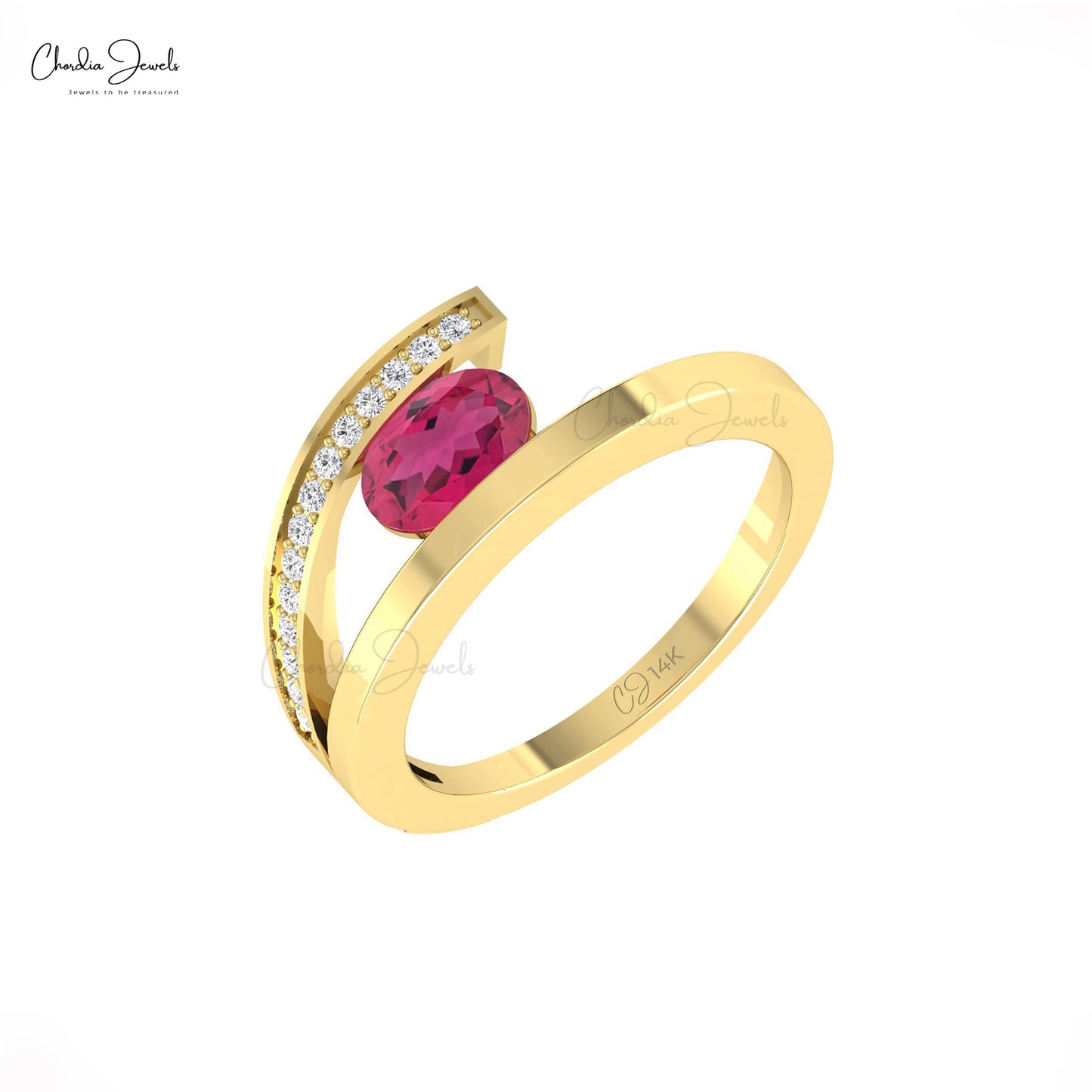 Buy Pink Tourmaline Ring Online