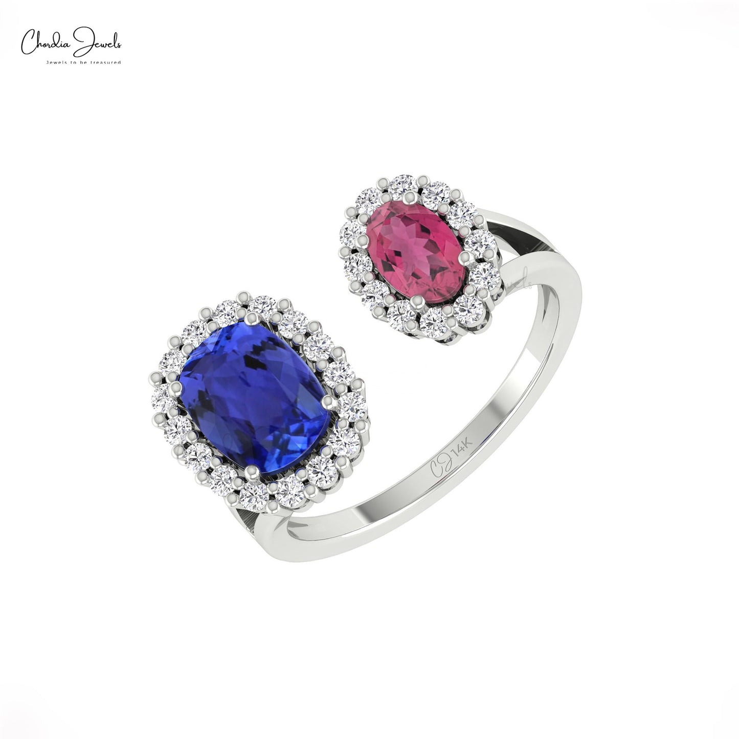 Double Halo Ring