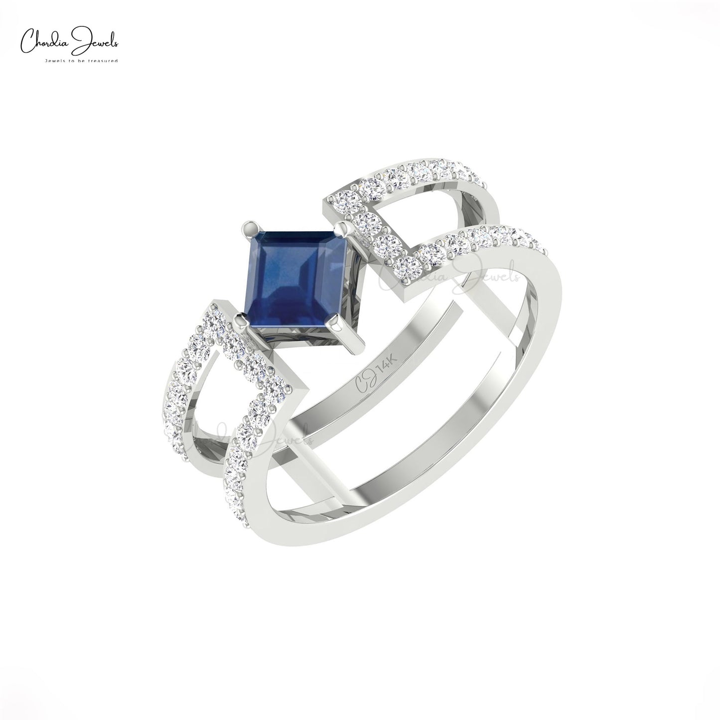 AAA Blue Sapphire Ring