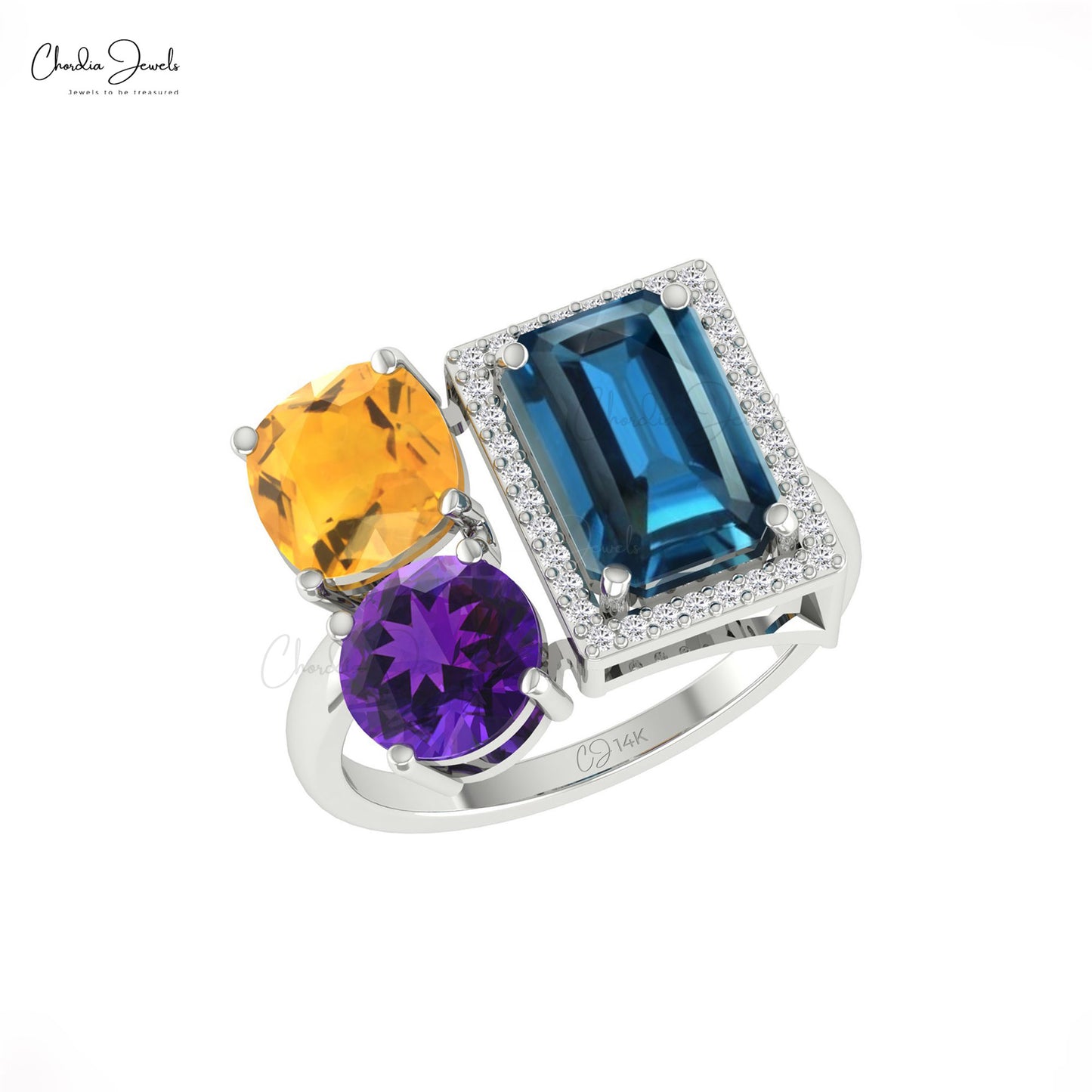 London Blue Topaz Ring