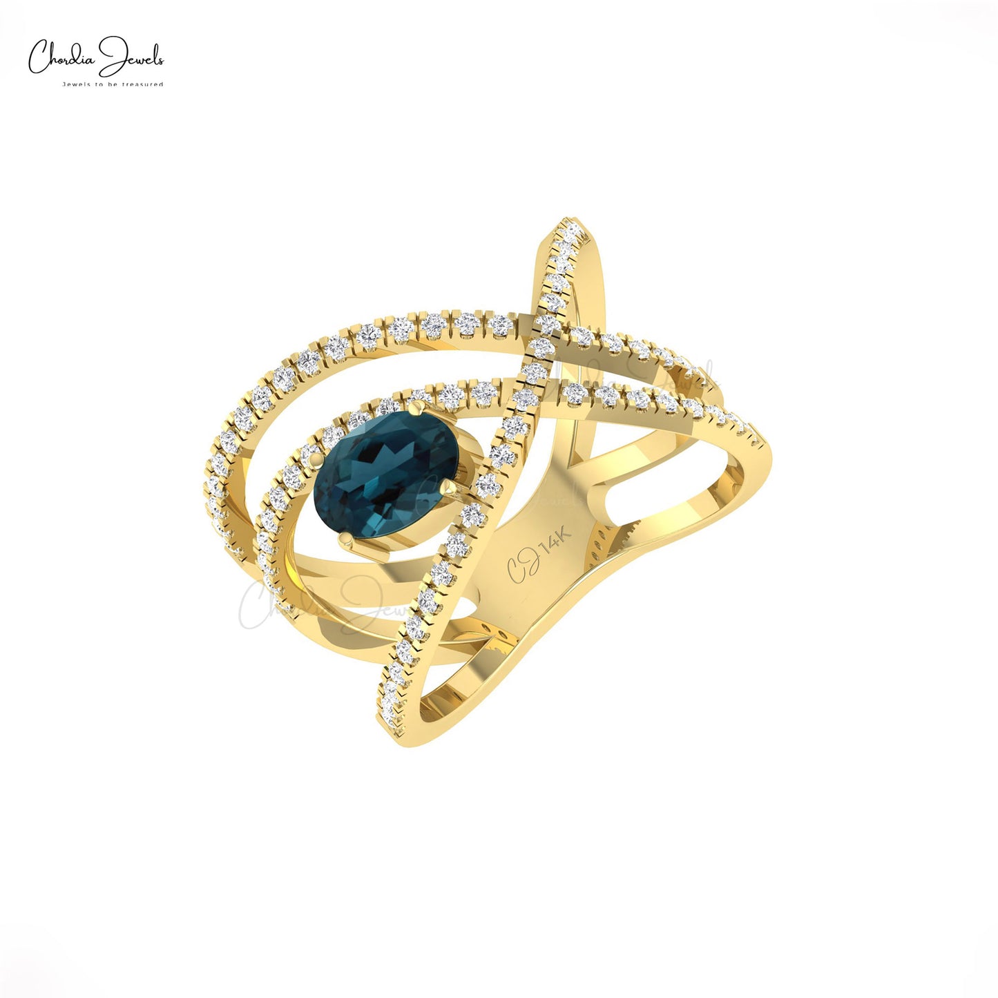 Shop London Blue Topaz Ring
