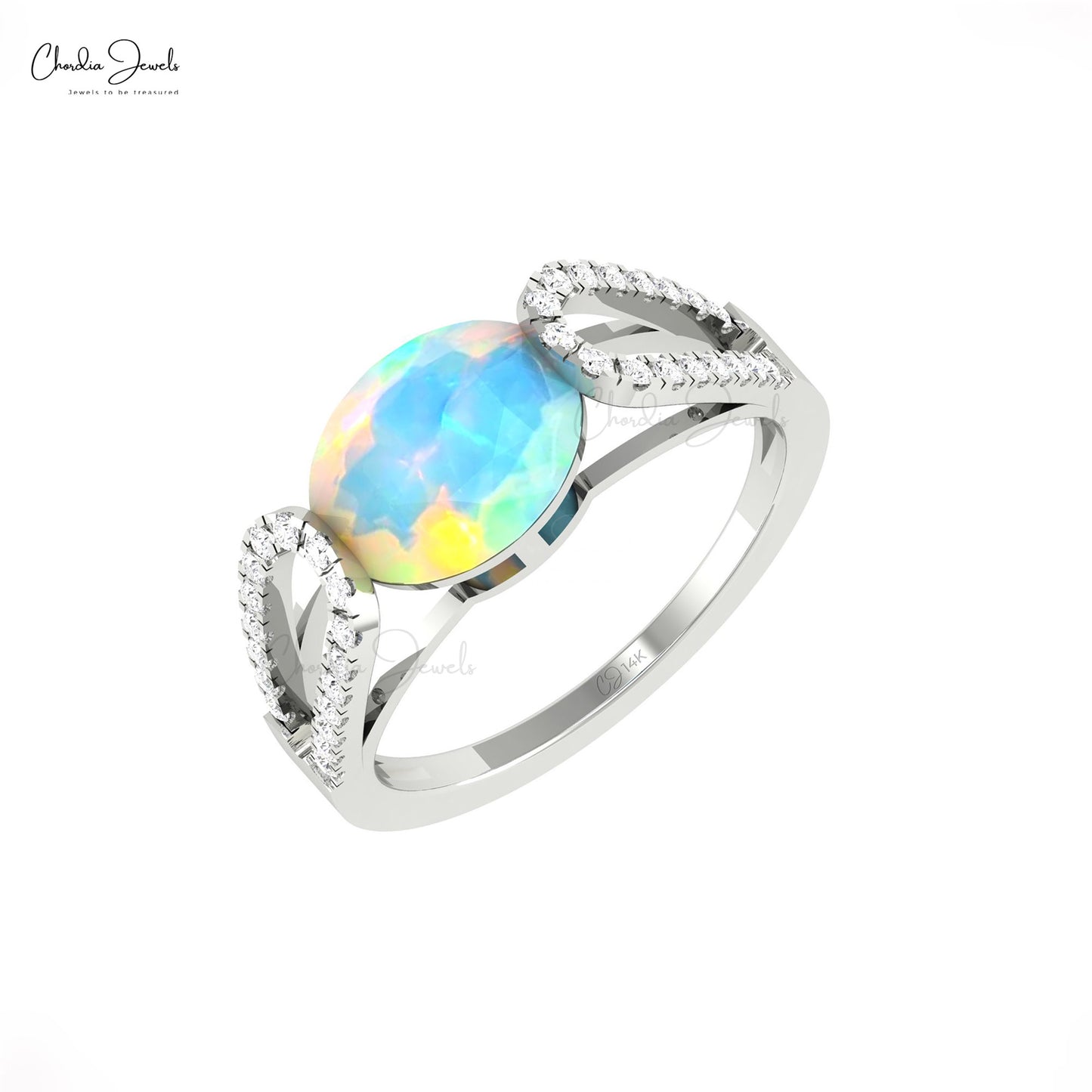 Shop Opal Bypass Ring
