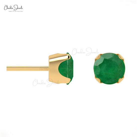 Enhance your personal style with our women's emerald earrings.