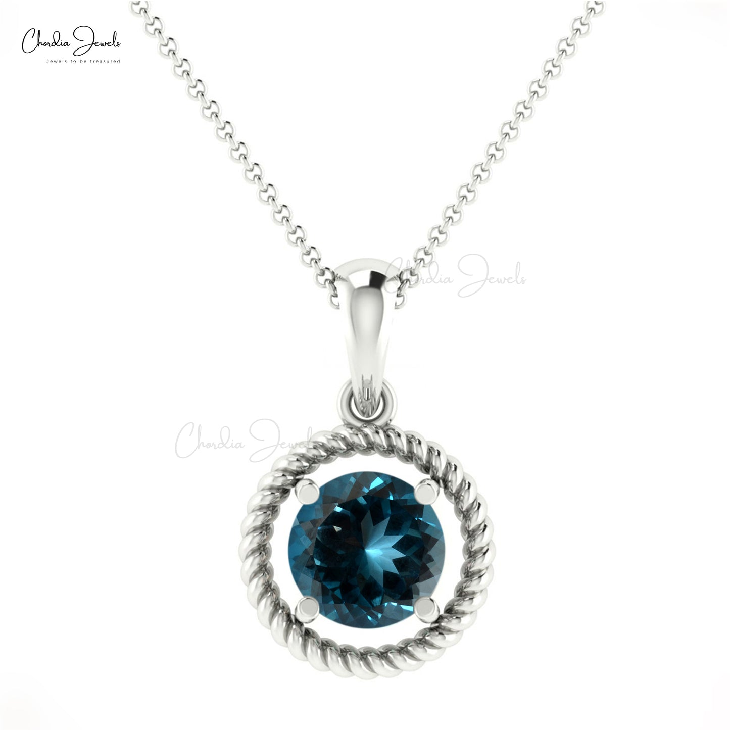 Buy London Blue Topaz Pendant