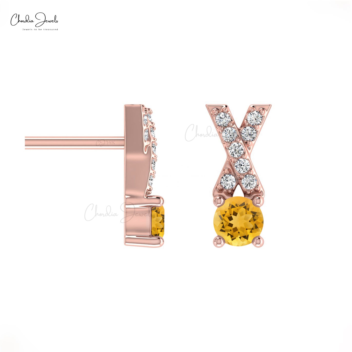 Crisscross Style Earrings