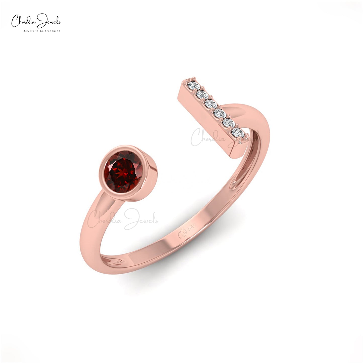 Natura Garnet Ring