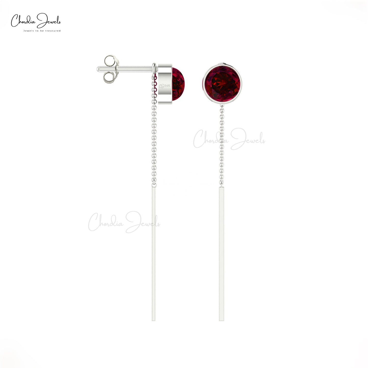 Garnet Women Earrings