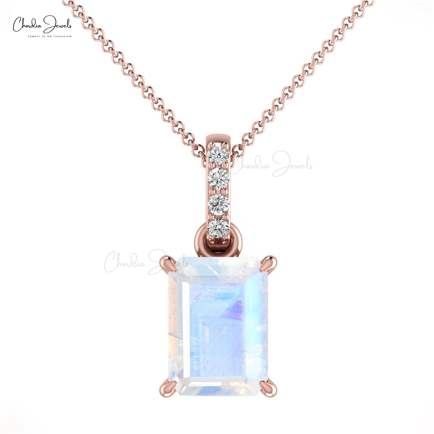 Rainbow Moonstone Pendant