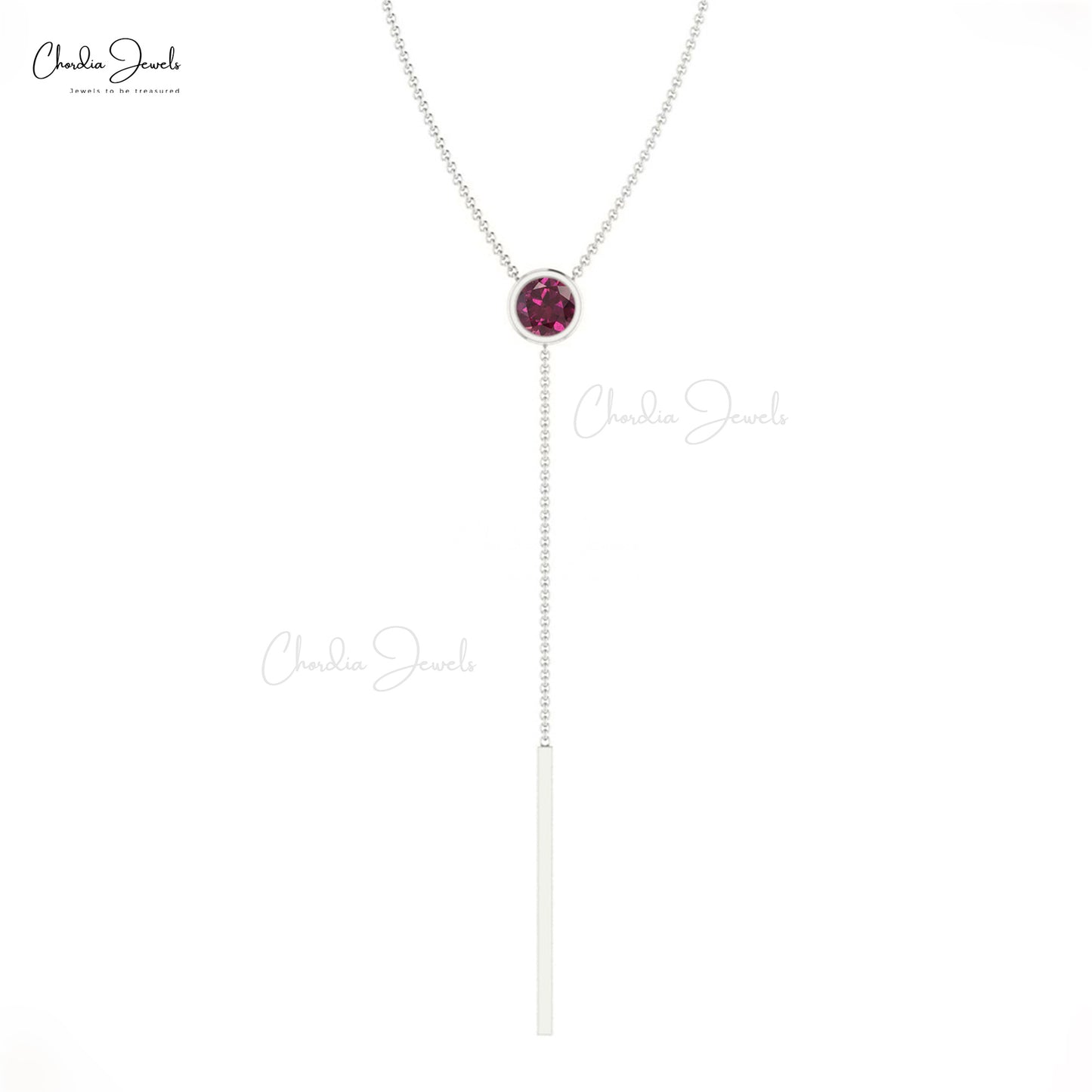 Rhodolite Garnet Necklace