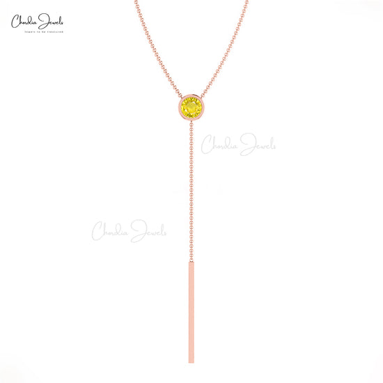 Buy Yellow Sapphire Necklace