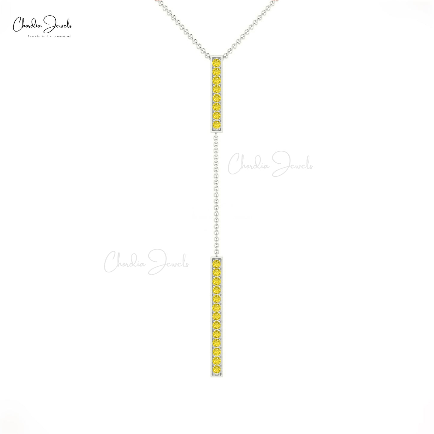 Buy Yellow Sapphire Necklace