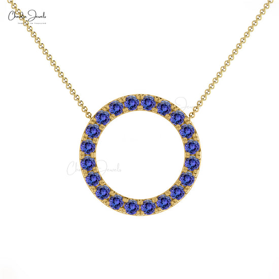 Blue Tanzanite Necklace