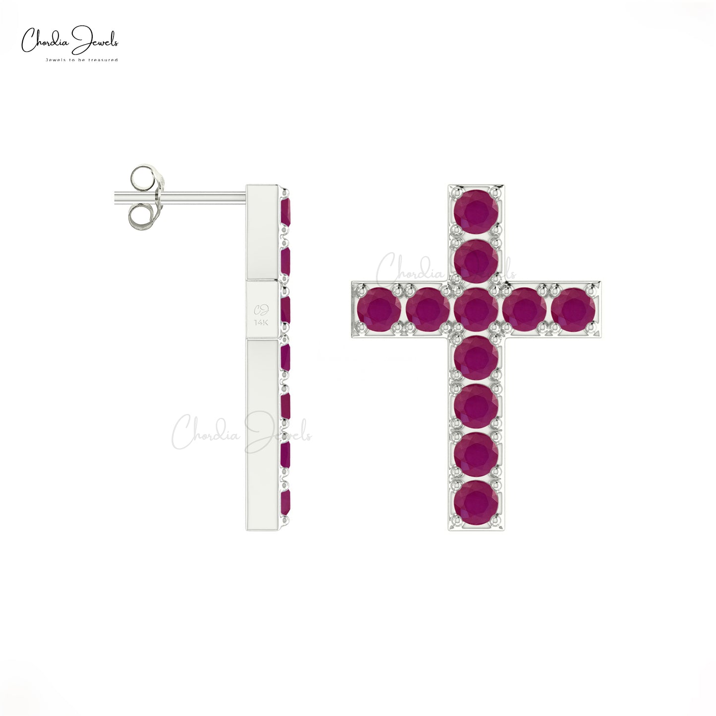 Buy Ruby Earrings