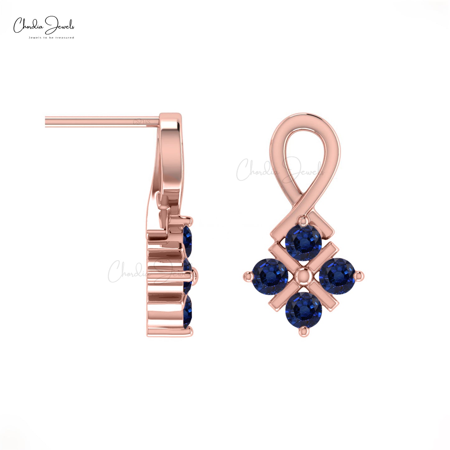 Twisted Stud Earrings