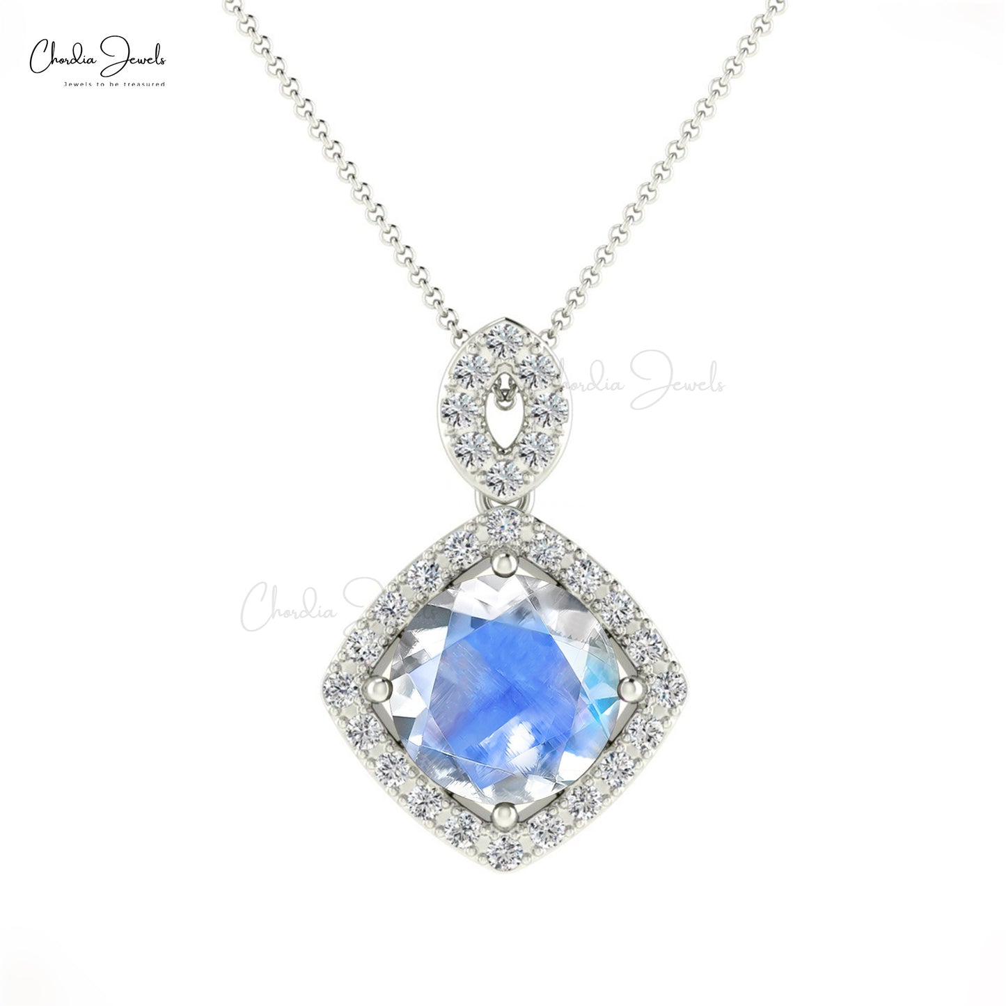 Rainbow Moonstone Pendant
