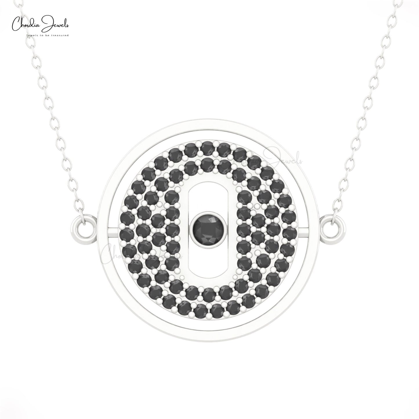 Black Diamond Necklace