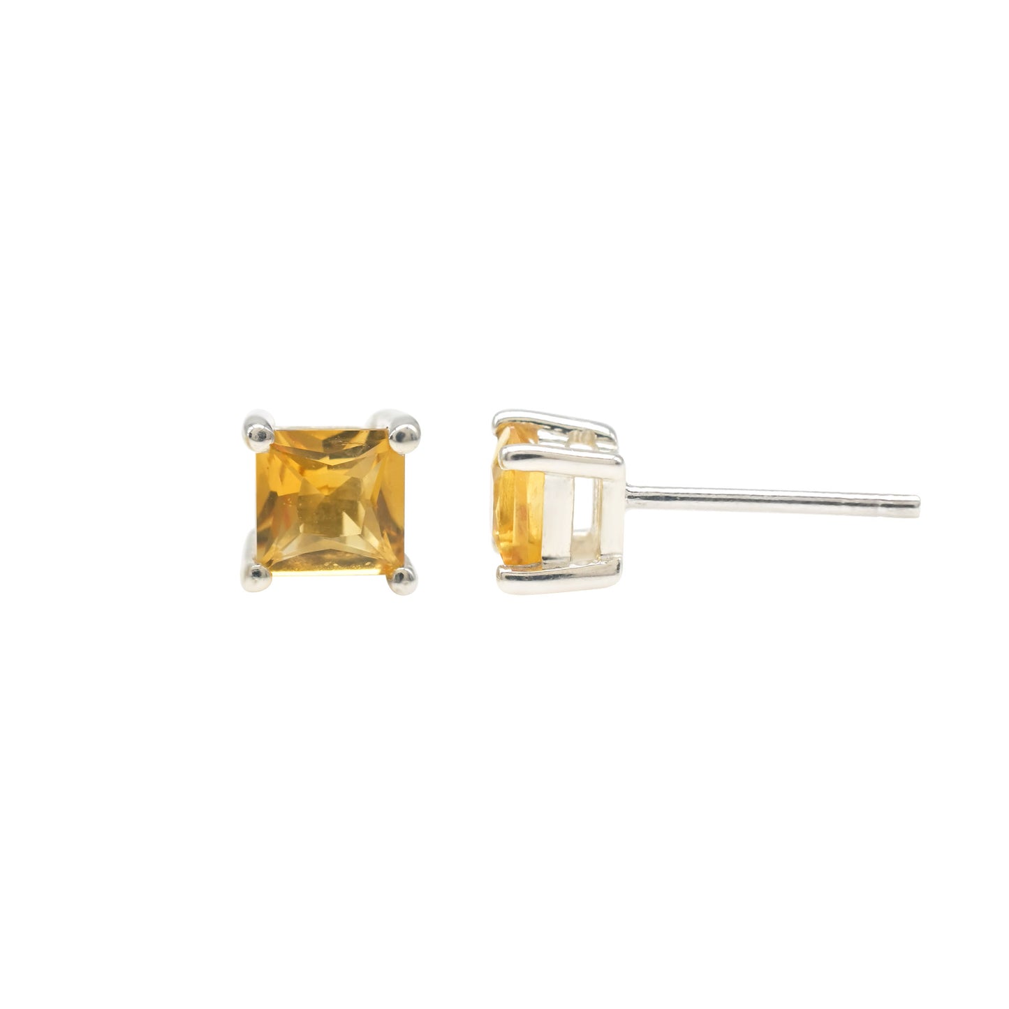 Natural Citrine Earrings