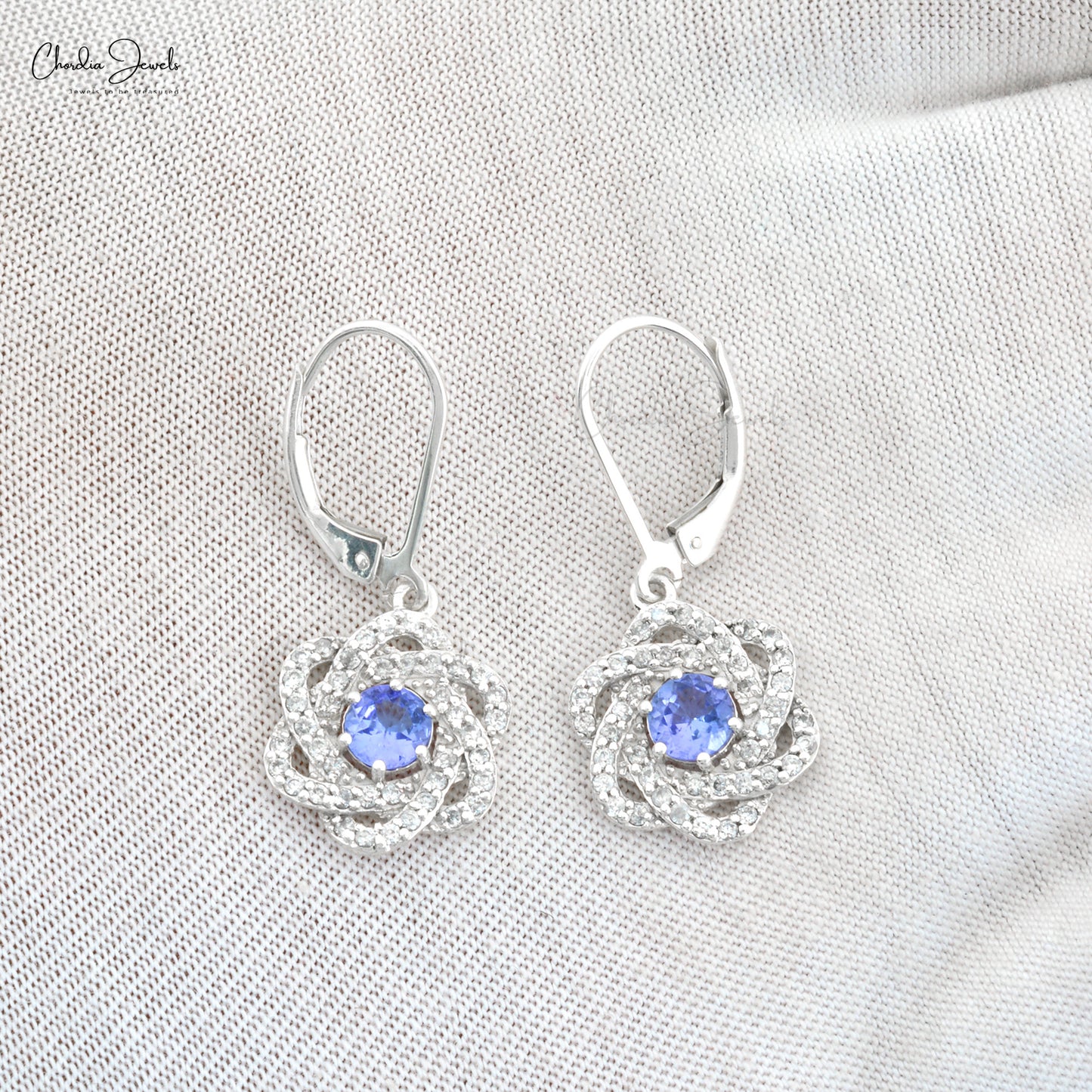 Floral Dangle Earrings