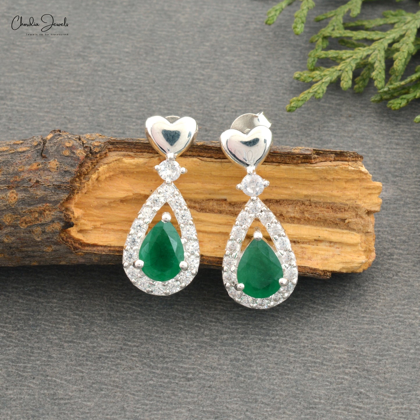Buy Real Emerald Earrings