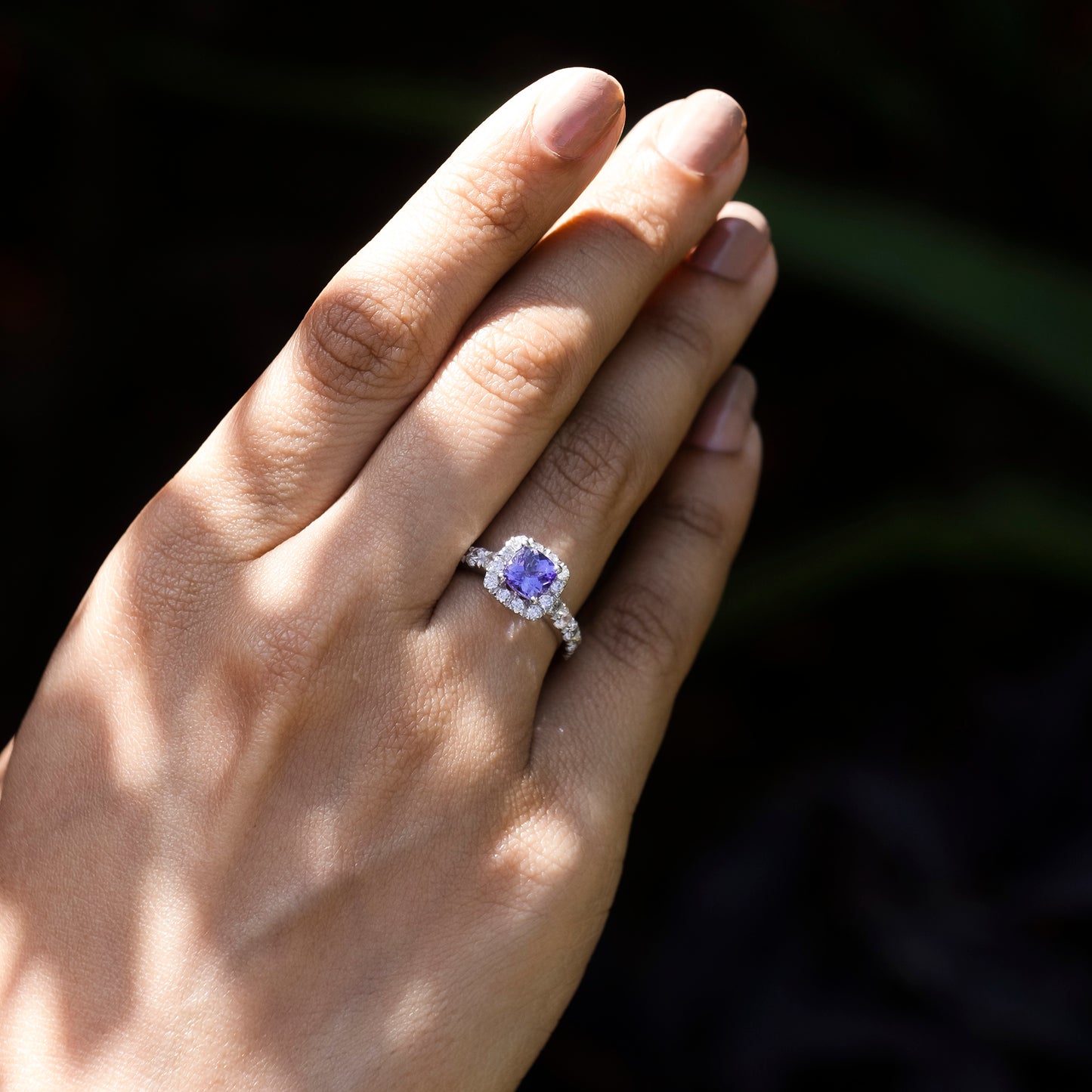Real Tanzanite Ring
