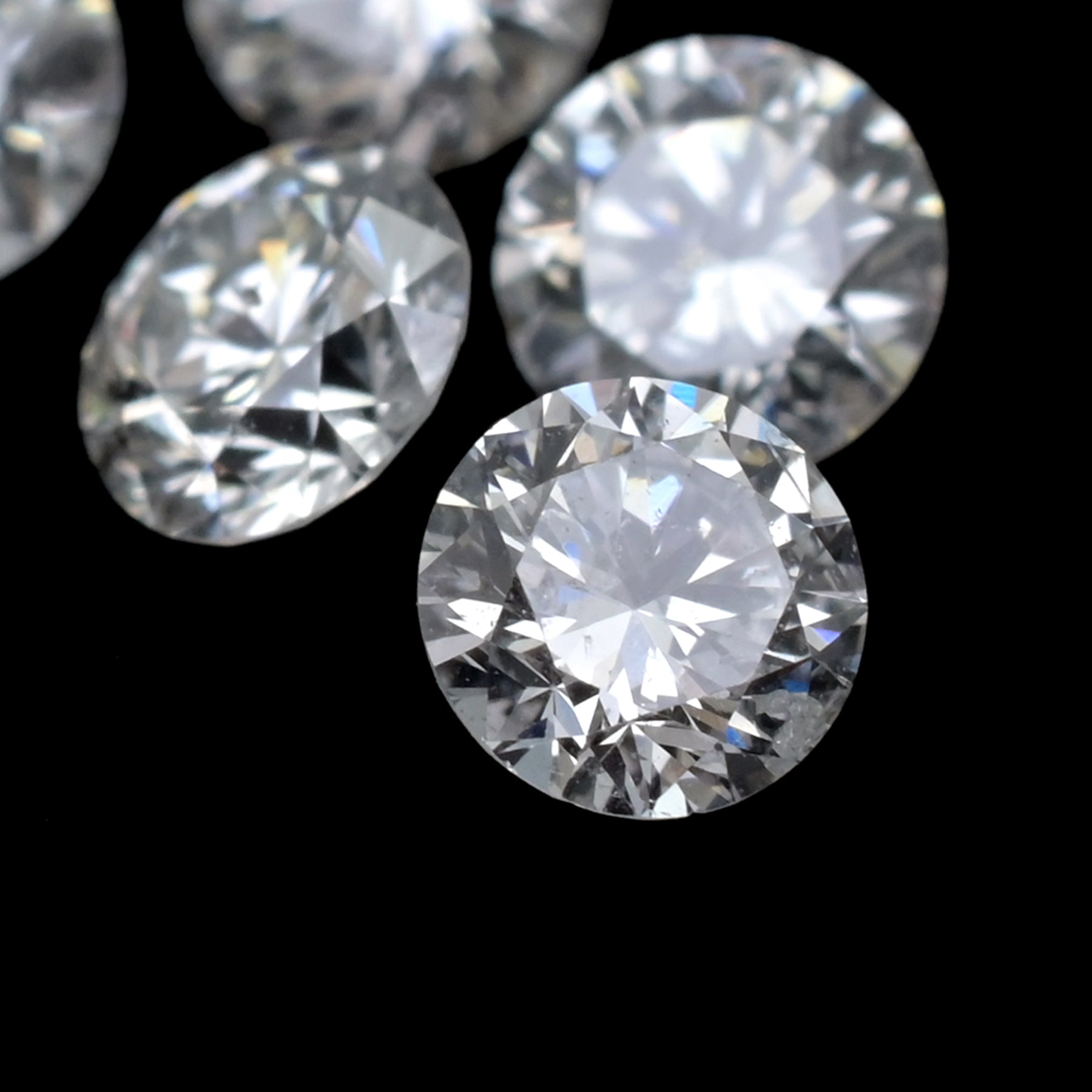 Buy Now Real White Diamond April Birthstone Loose Stone At Best Price