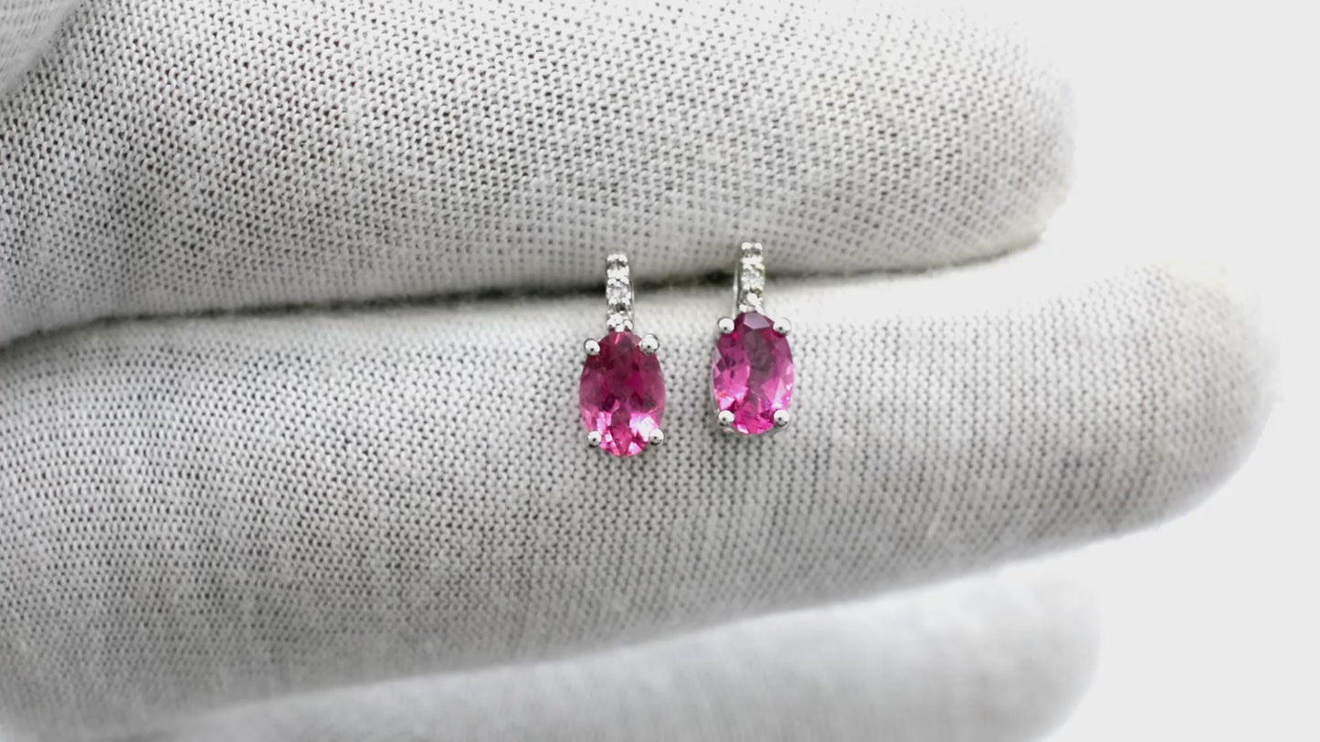 Load and play video in Gallery viewer, Tourmaline Earrings
