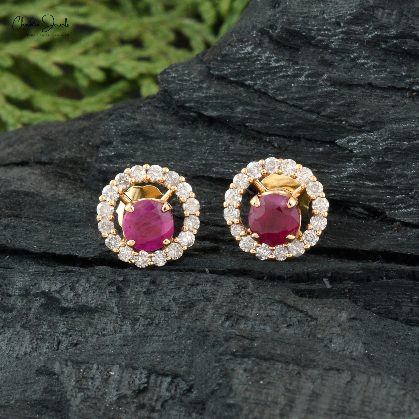 Ruby Earrings