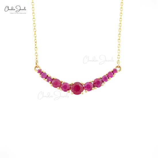 Natural Ruby Necklace