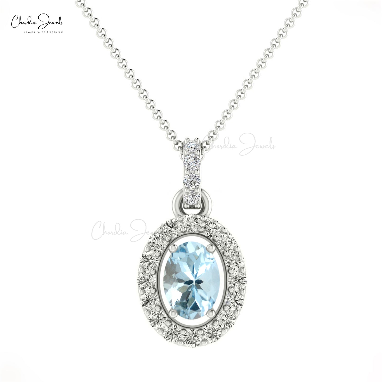 Aquamarine Pendant