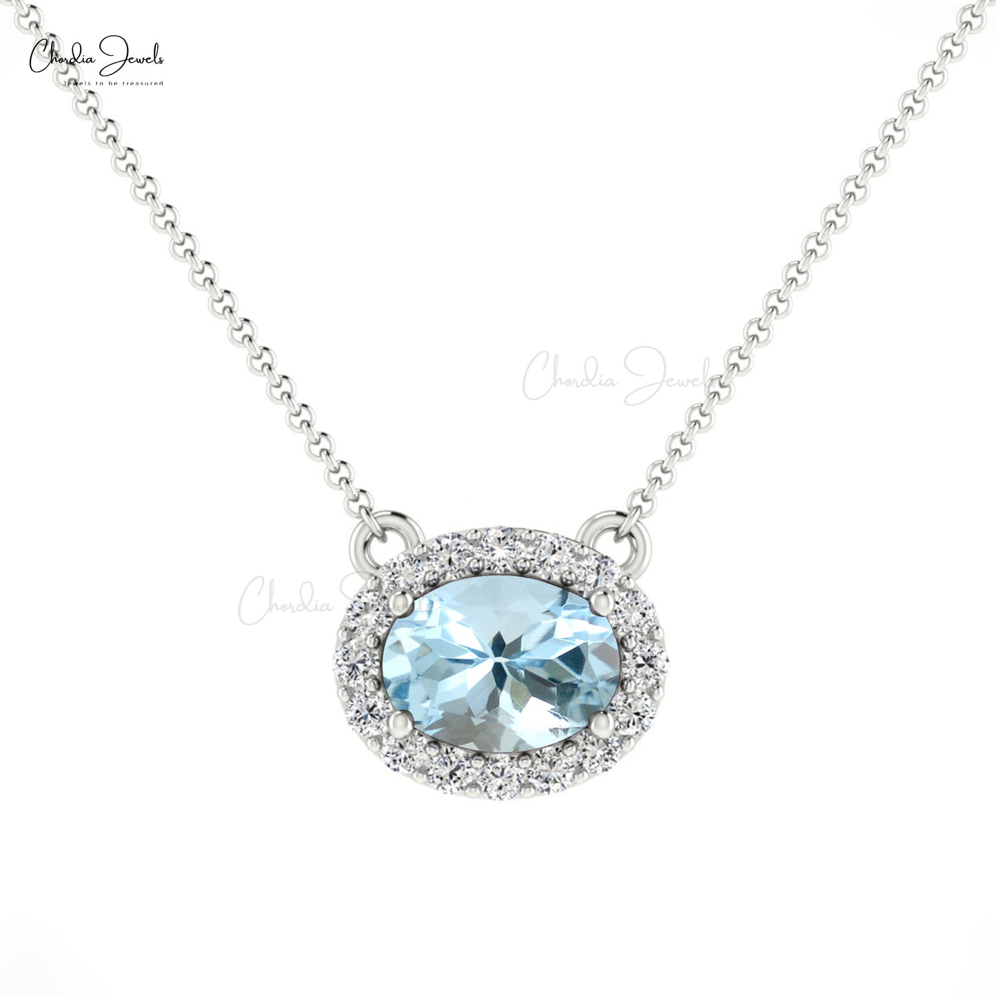 Aquamarine Necklace