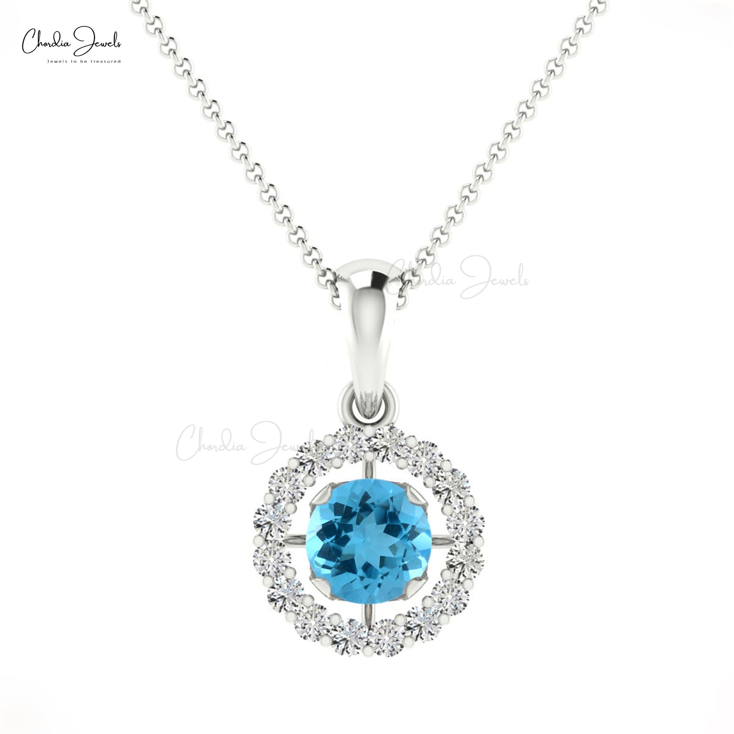 Shop Blue Topaz Pendant