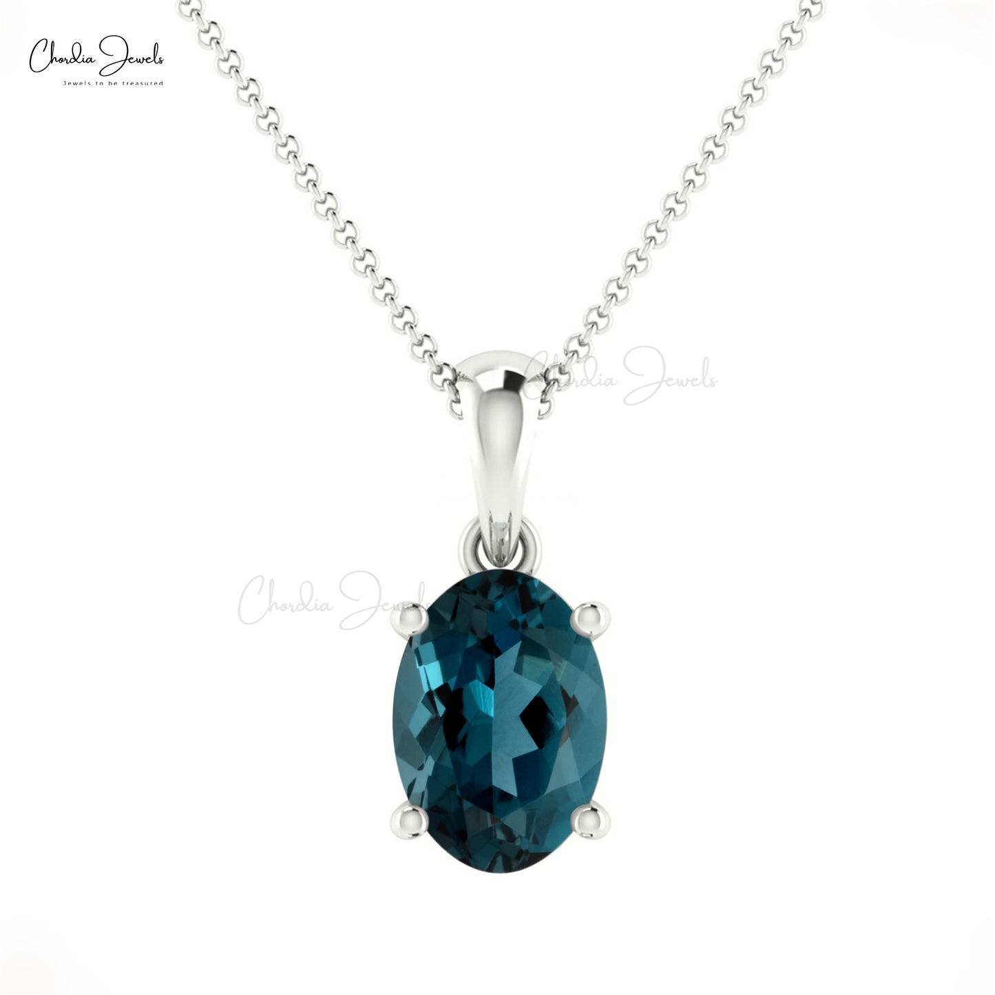 London Blue Topaz Pendants