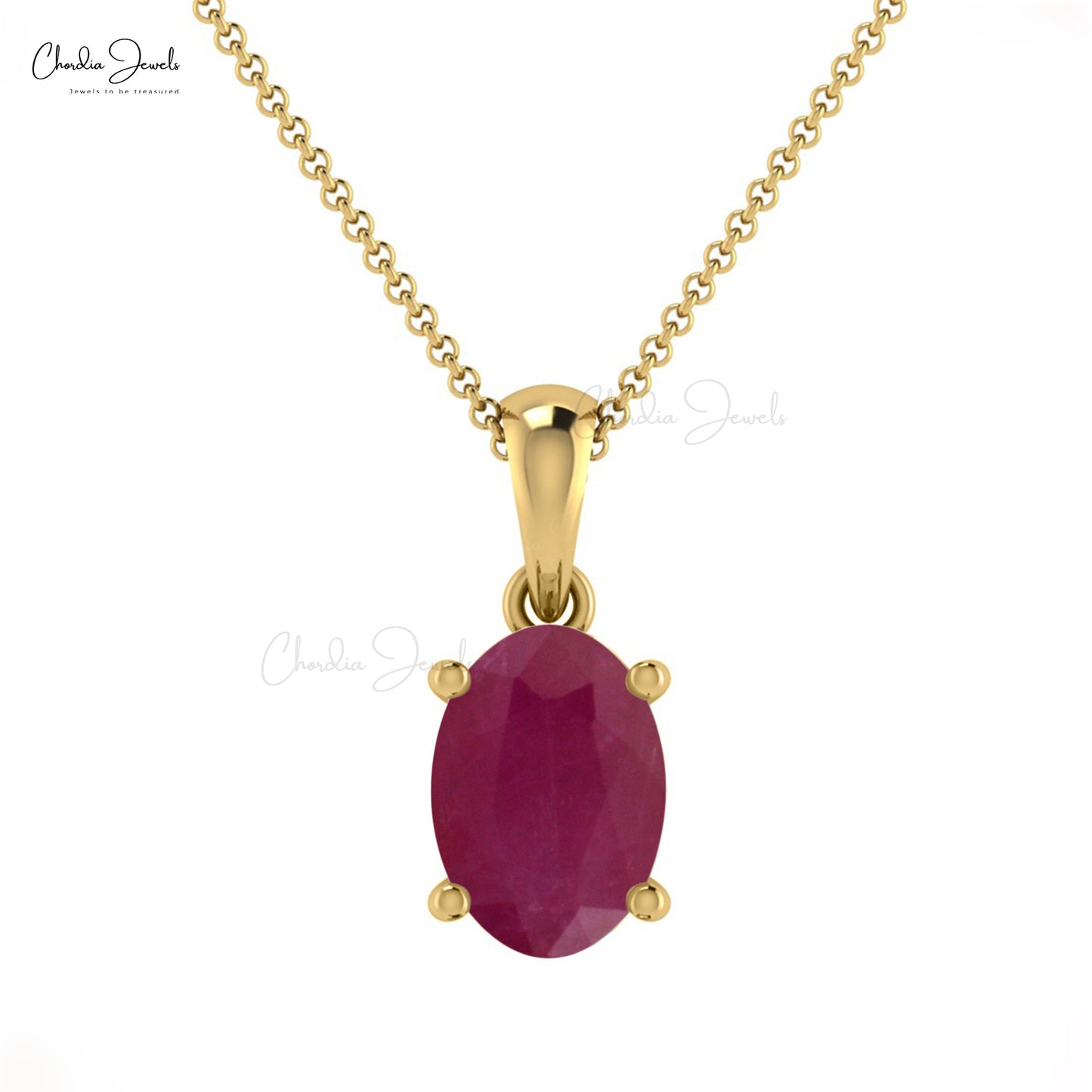 Buy Ruby Pendants