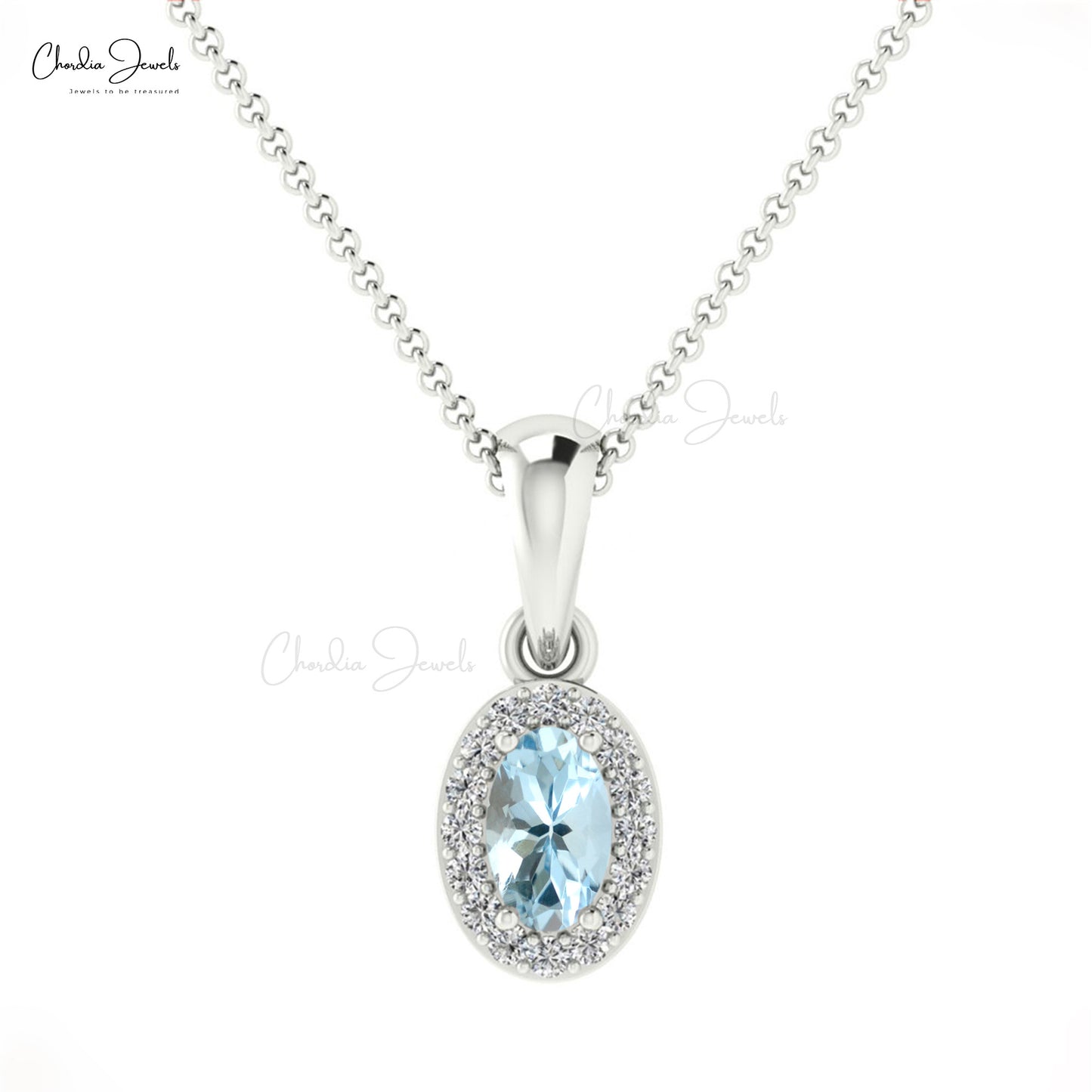 Aquamarine Pendant
