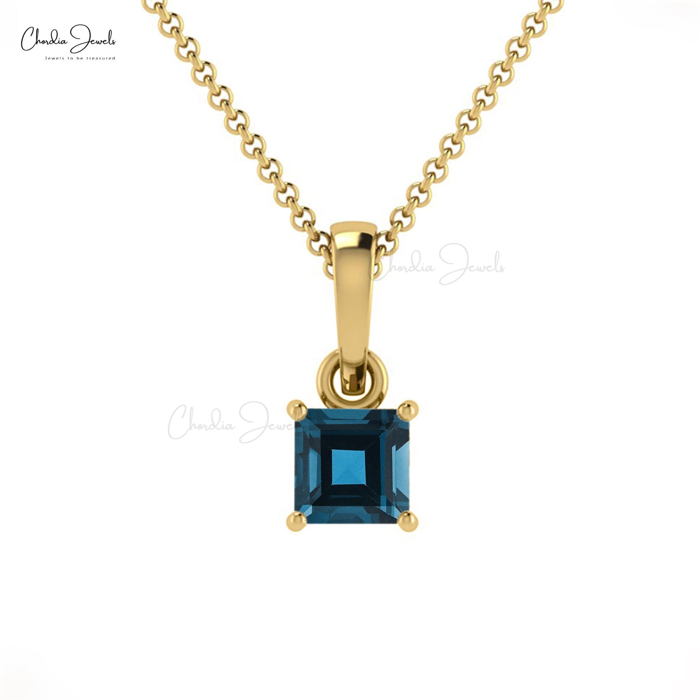 Shop London Blue Topaz Pendant