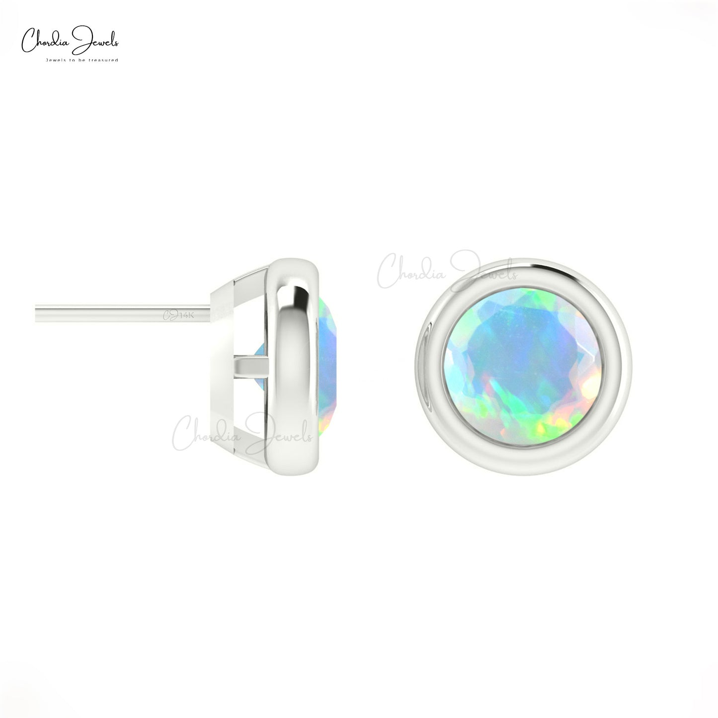 Natural Gemstone Earrings