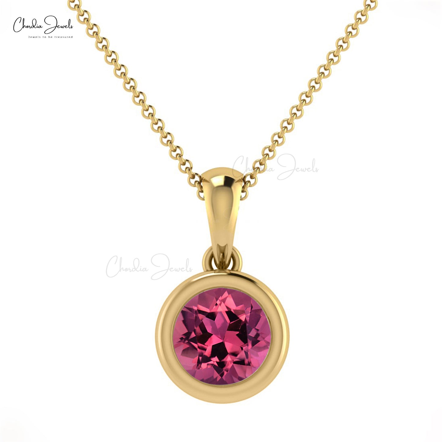 Buy Pink Tourmaline Pendant