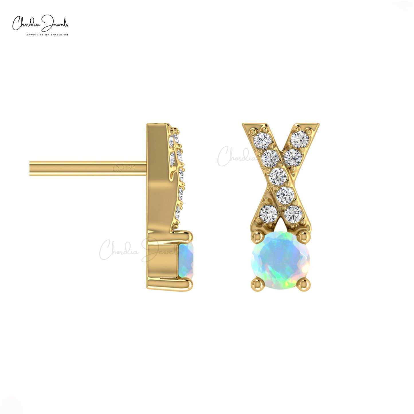 Crisscross Style Earrings