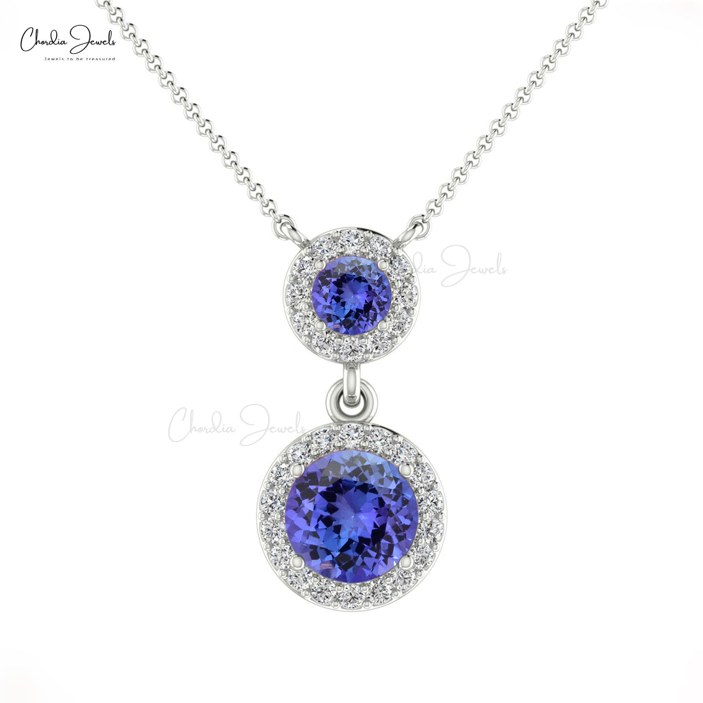 Buy Blue Tanzanite Necklace