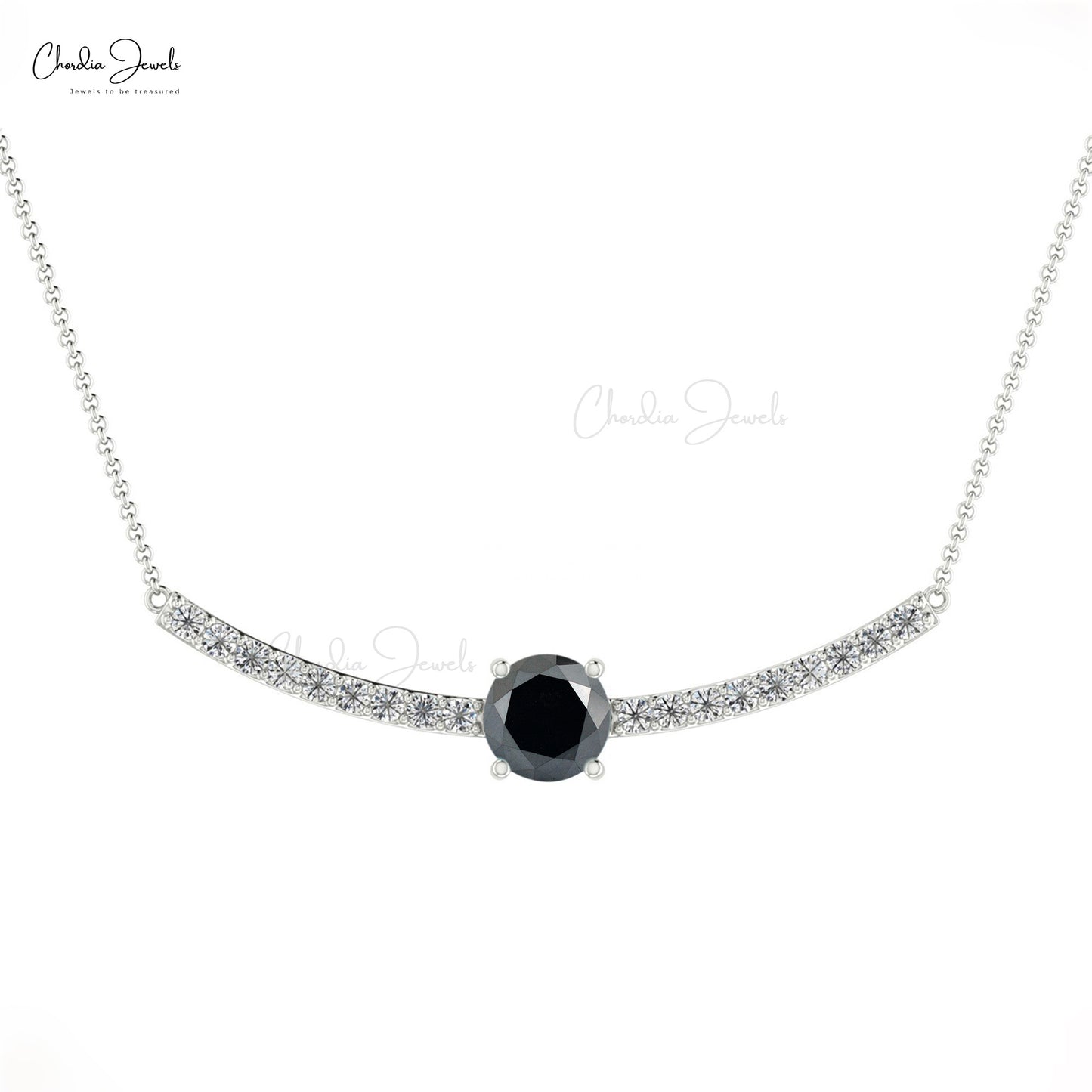 14k Gold Diamond Necklace
