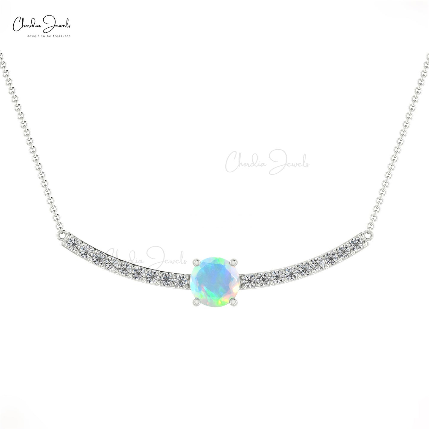 Natural Opal  Necklace