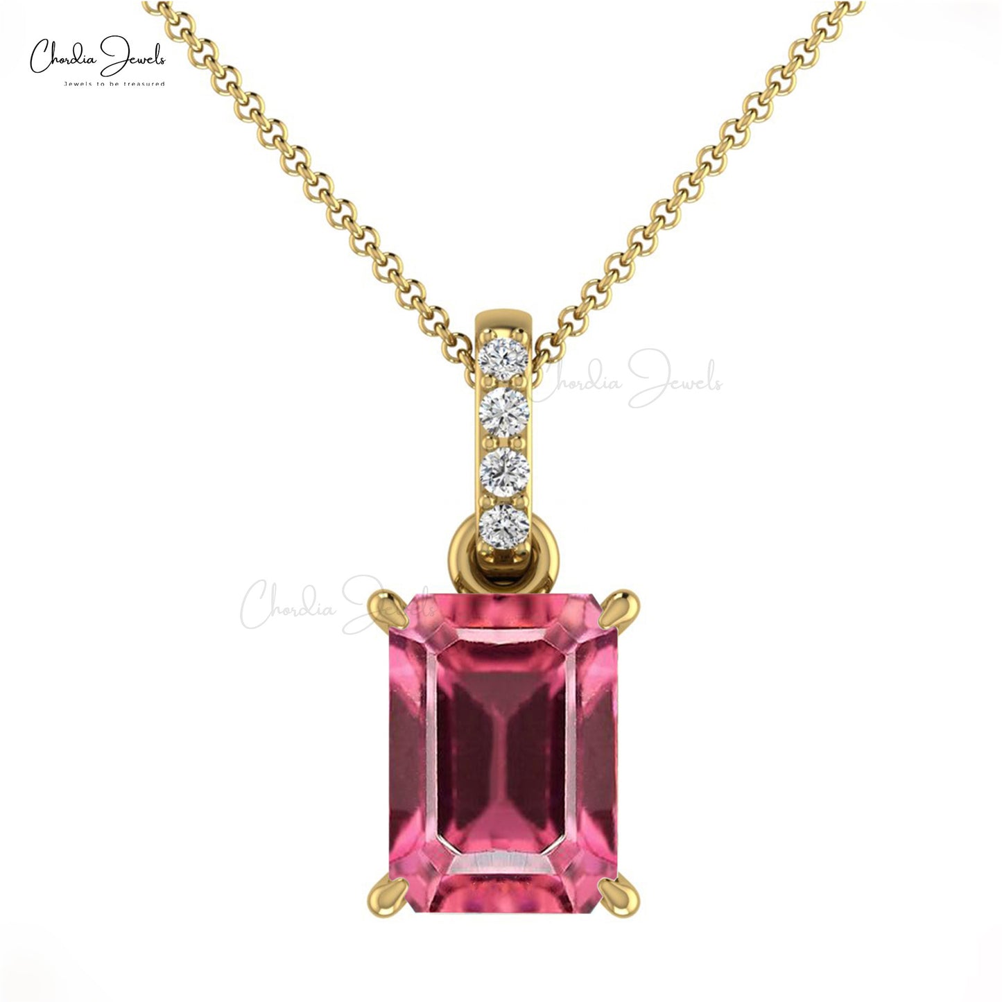 Buy Pink Tourmaline Pendant