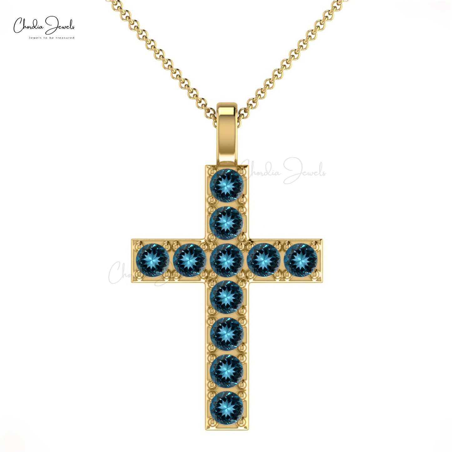 Shop London Blue Topaz Pendant