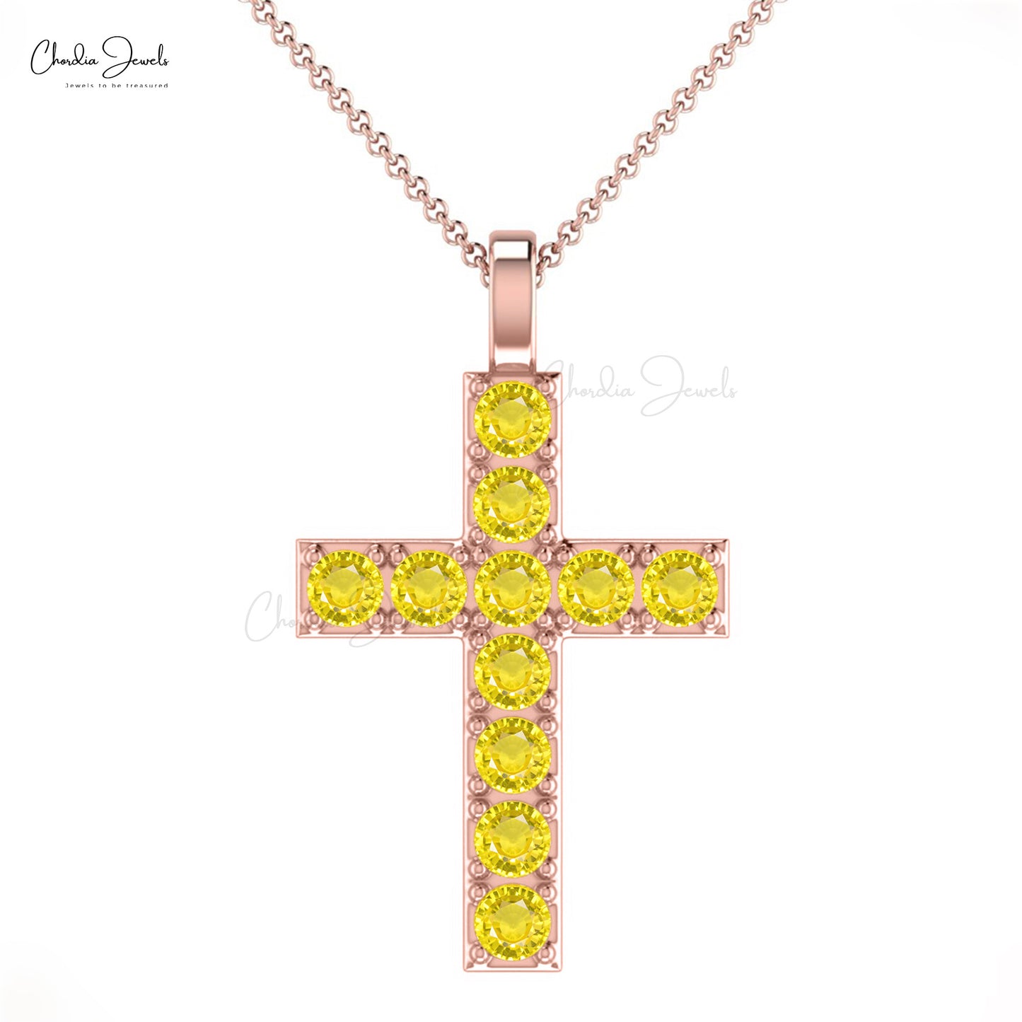 Buy Yellow Sapphire Pendant