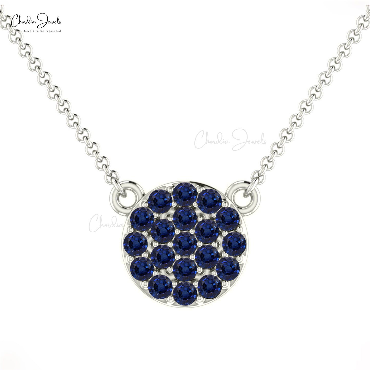 Blue Sapphire Necklace